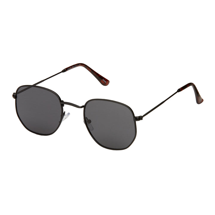 Geometric Metal Polarized Sunglasses - 7883 - Polarized