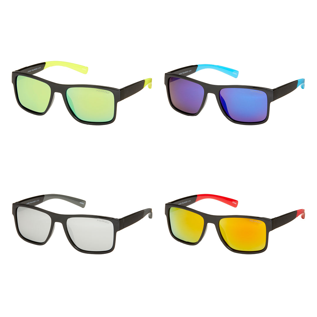 Mirror Sports Wrap Polarized Sunglasses - 7898 - Polarized